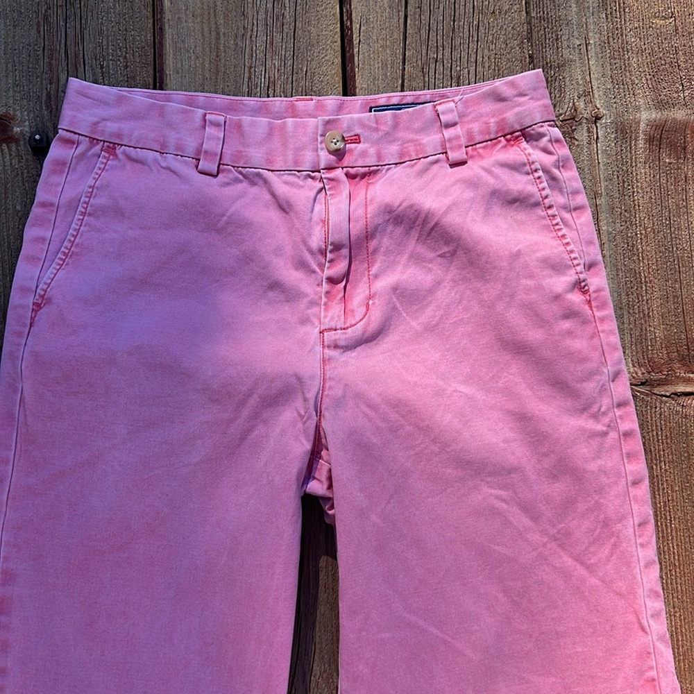 Vineyard Vines Cotton Chinos washed pink size 16 kids